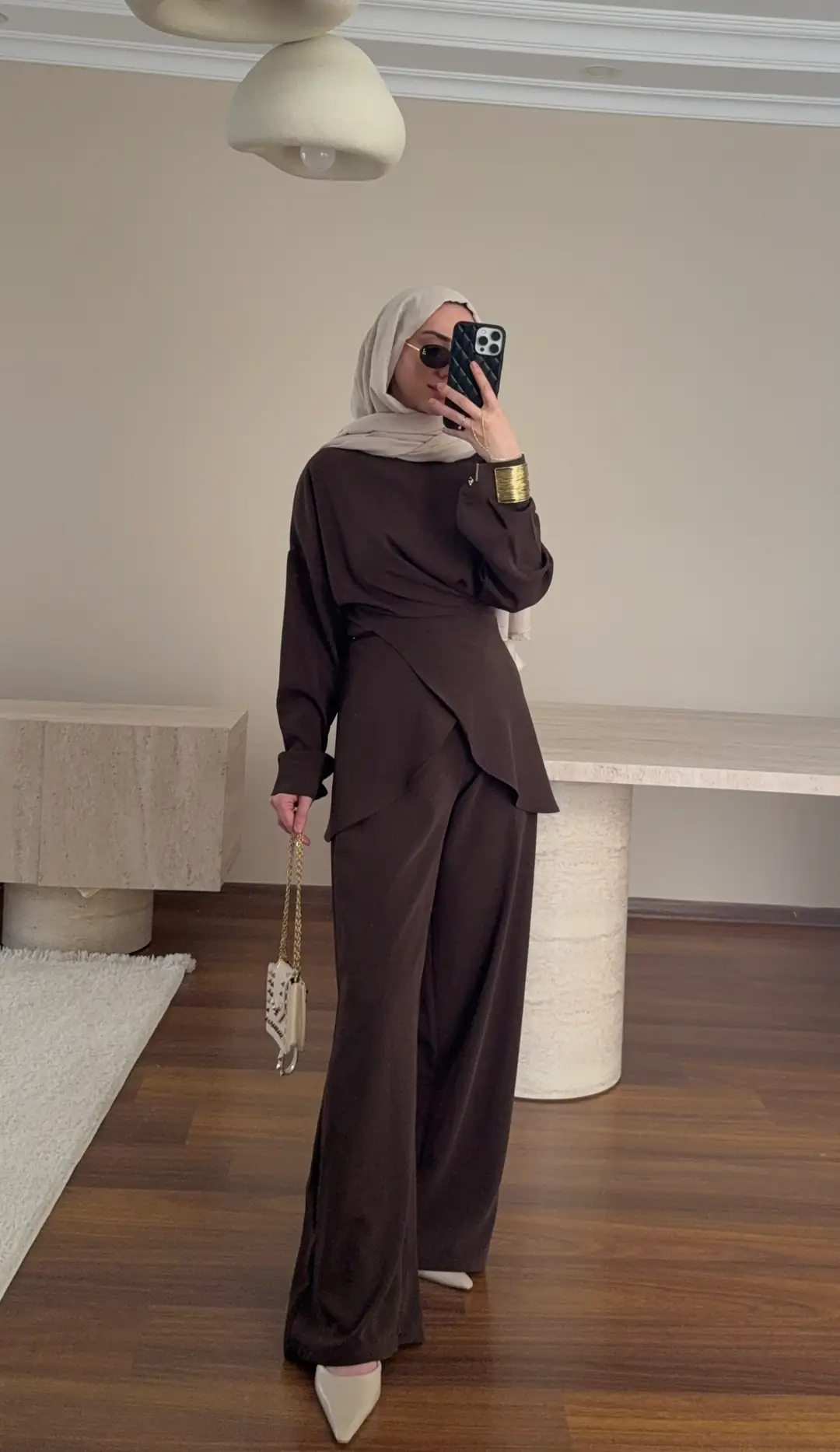 Ürün görseli: Asimetrik Pantolon Takım